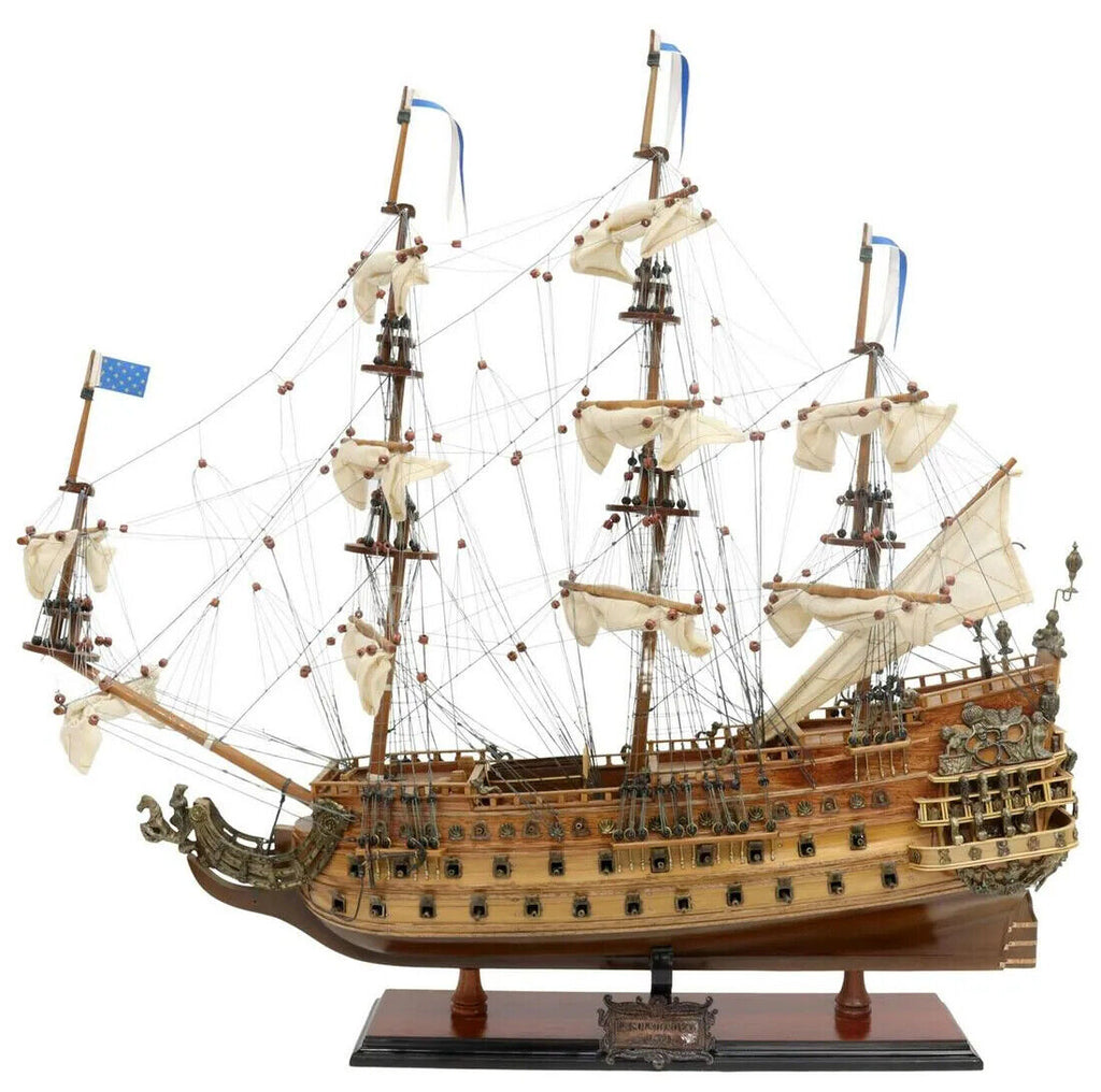 Model Ship, French Ship of the Line 'Soleil Royale', Masts and