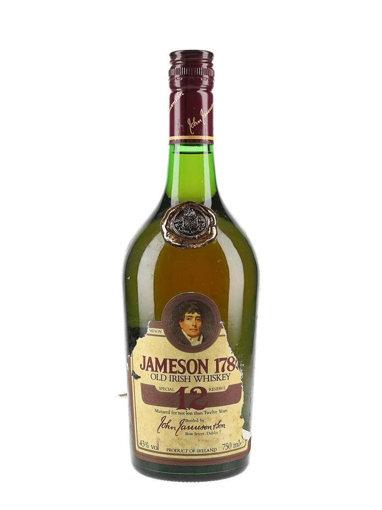 John Jameson 1780 Special Reserve 12YO Irish Whiskey - 1980s (43