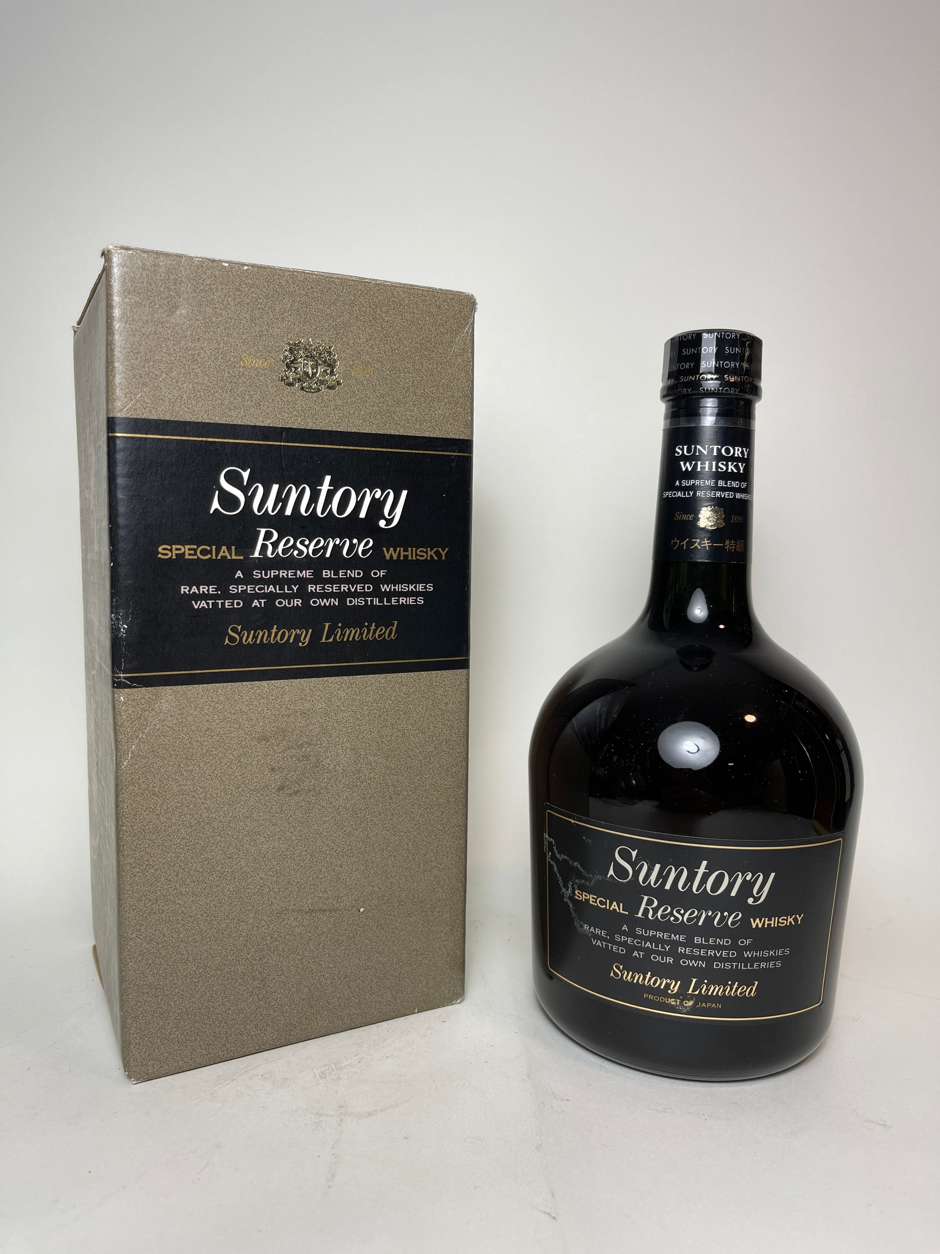 古いお酒 SUNTORY SPECIAL RESERVE WHISKY 未開栓品 鑑賞用 750ml 4本SET