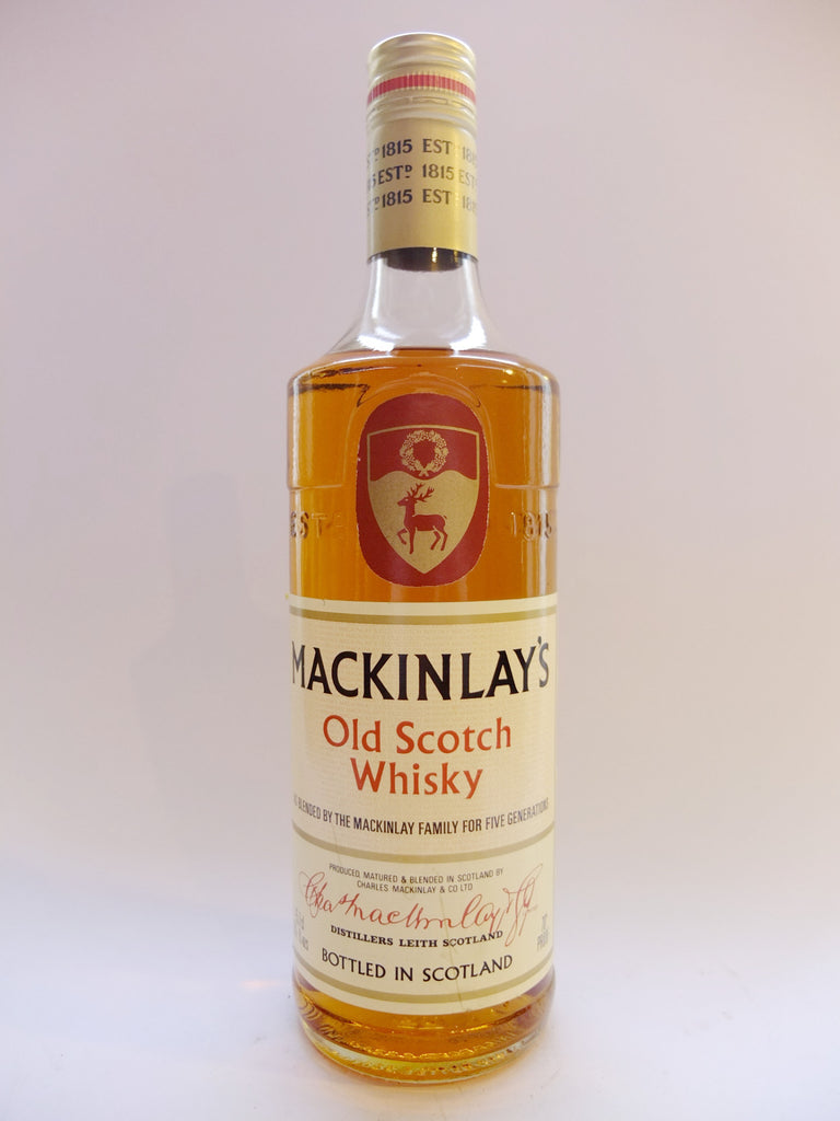 Mackinlay's Old Scotch Whisky - 1970s (40%, 75.7cl) – Old Spirits