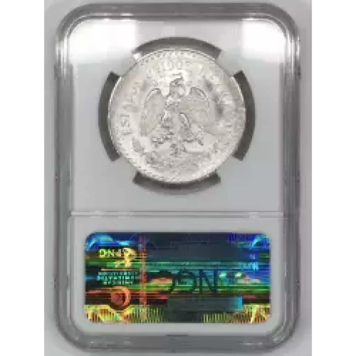 1932-M MEXICO Silver PESO NGC MS-66 OPEN 9 - Old Pueblo Coin