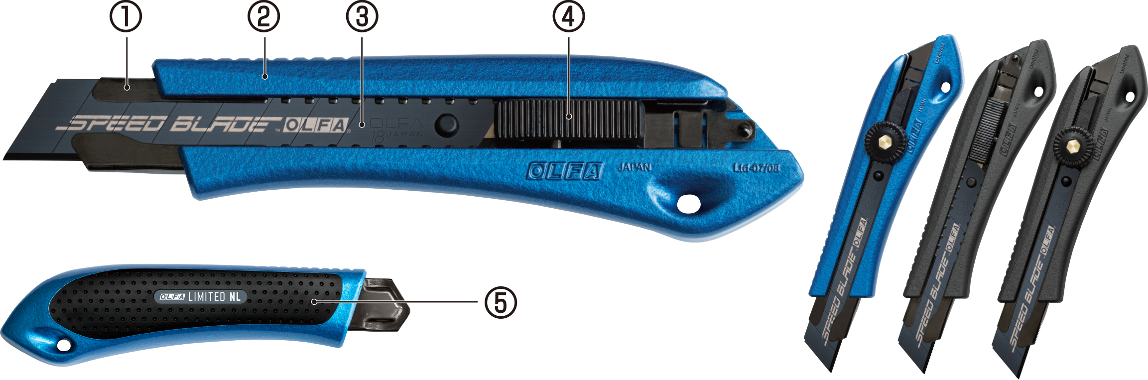 数量限定】人気大型カッターナイフの限定カラーモデルを発売