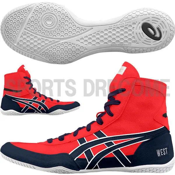 ASICS アシックス 旧オーダーレスリングシューズ27.5センチ 袋付き