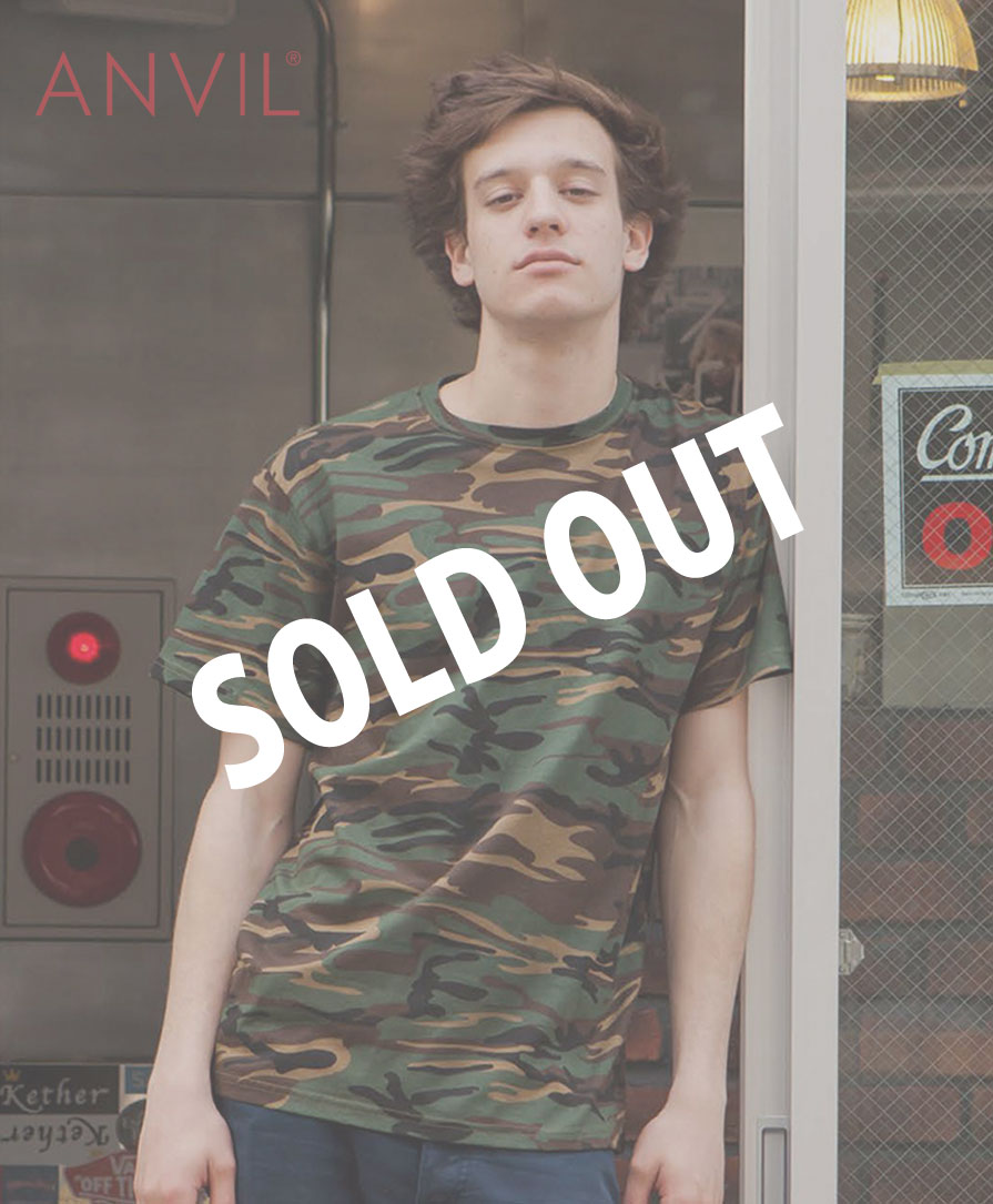 anvil (アンビル) カモフラTシャツ】Tシャツ激安卸通販のオレンジパーム