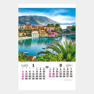 TD-510 【フィルム】庭2026年版の名入れカレンダーを格安で販売 - 名