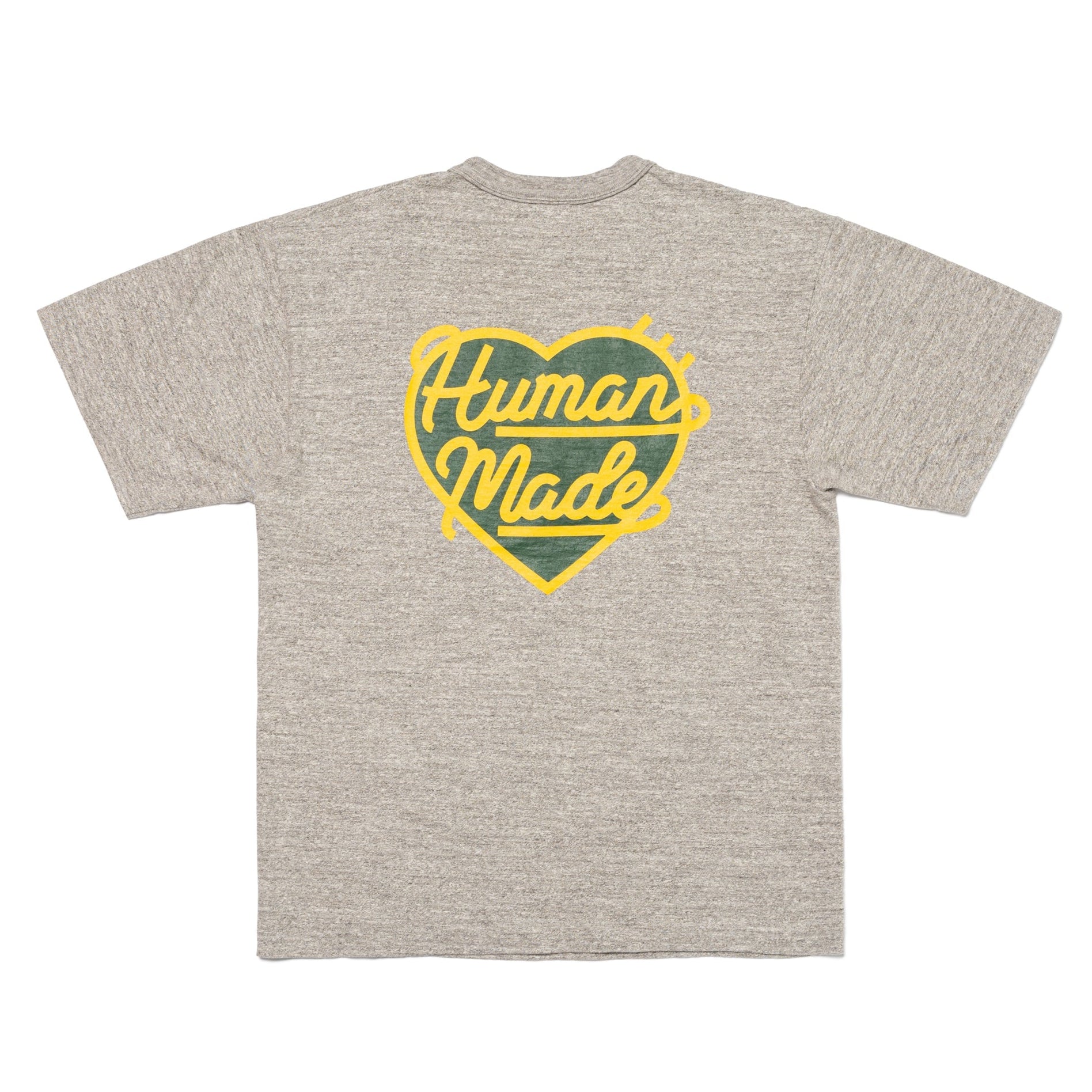 Buy Human Made Green Heart Badge Tee Heather online in Singapore