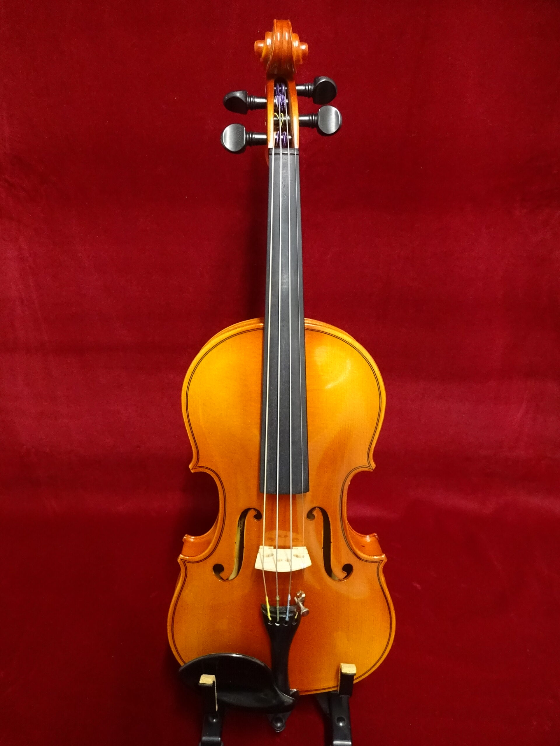 7万円の付属品 新品工房製バイオリン 4/4 1ピース美しい自然