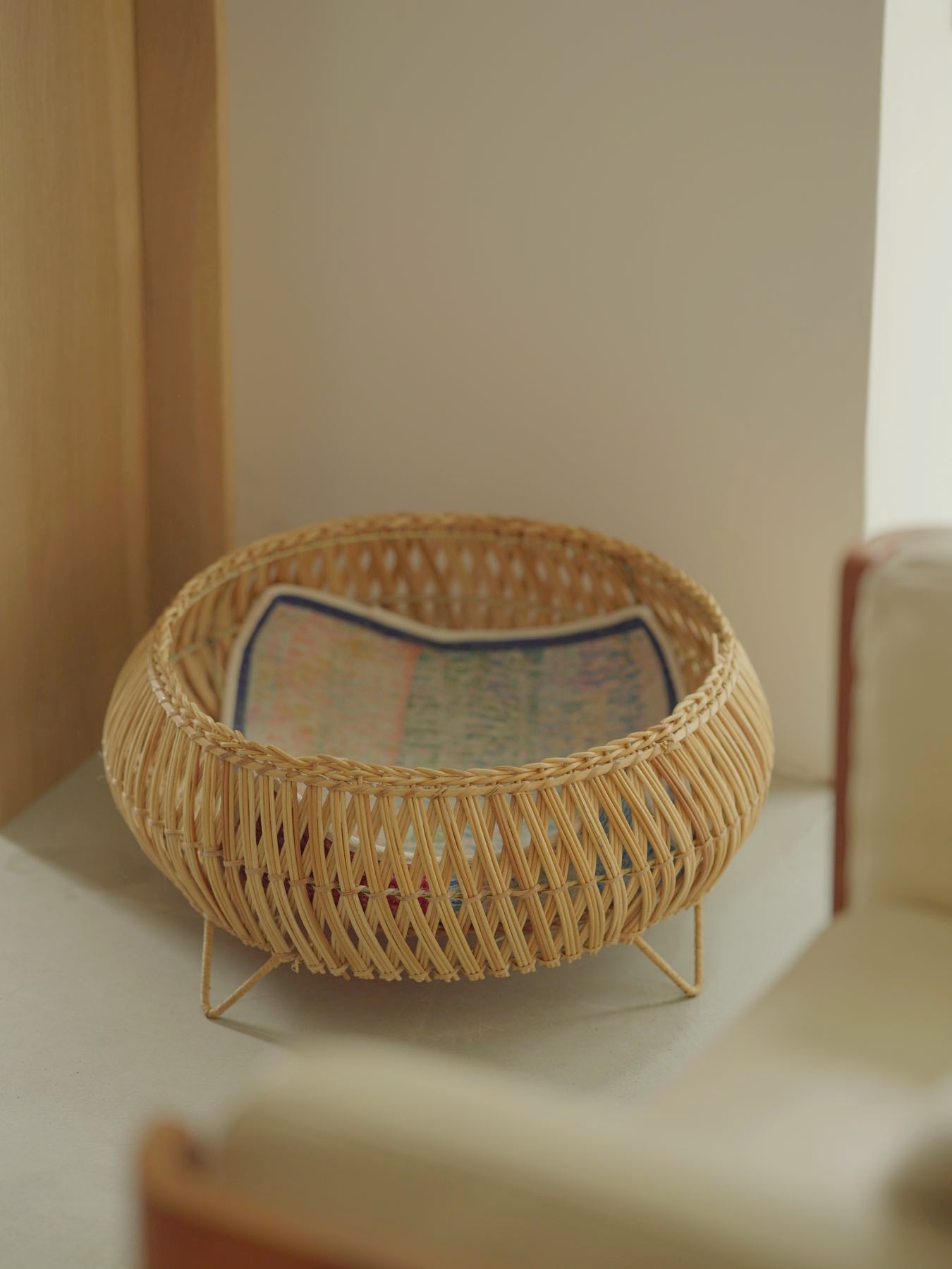 オルネコ オリジナル・スタンドバスケット｜かご・収納｜オルネ ド