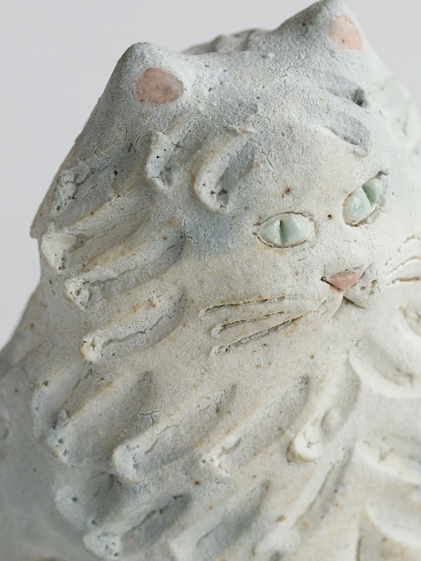 幸生窯 陶のオブジェ／猫｜オブジェ・ぬいぐるみ｜オルネ ド フォイユ