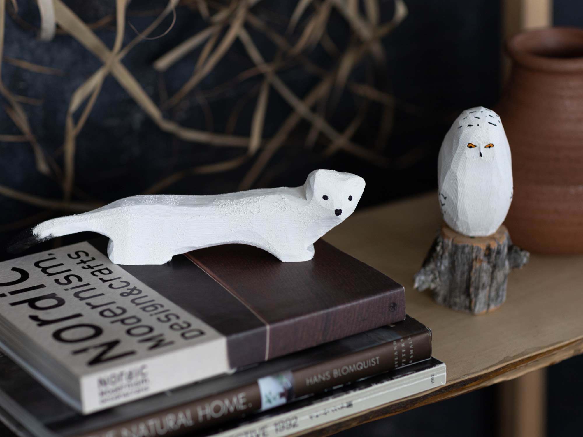 INKKU TAMMA 木彫りオブジェ｜オブジェ・ぬいぐるみ｜オルネ ド