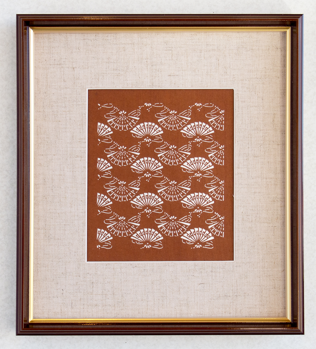 檜扇」伊勢型紙インテリア額 | 伊勢型紙専門店おおすぎ（株式会社大杉