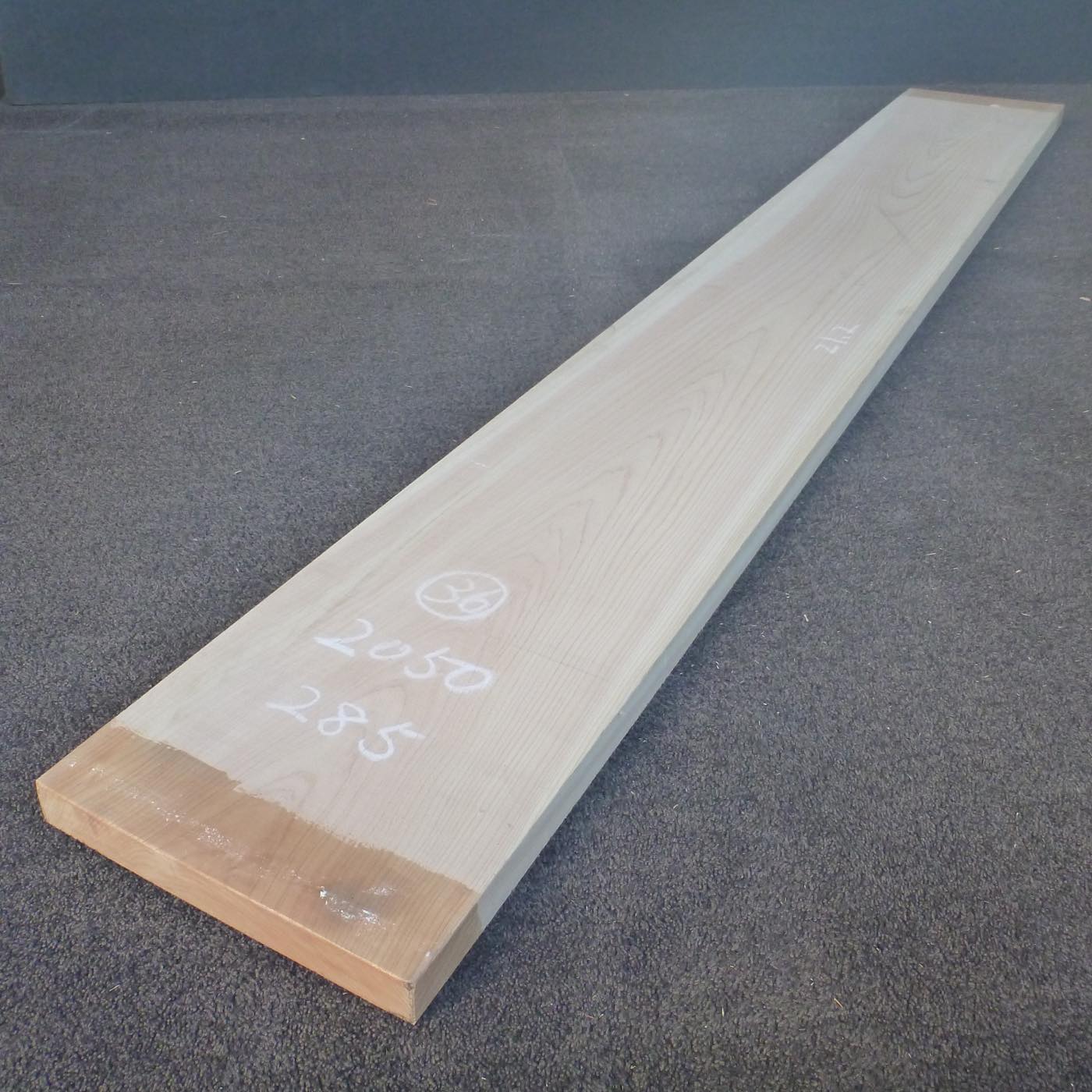 ☆銘木 木曽ひのき 木曽檜柾目板 無節 樹齢300年以上 希少品 no.1