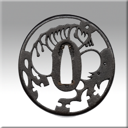 大阪歴史博物館：特集展示「デザインの玉手箱・鐔」