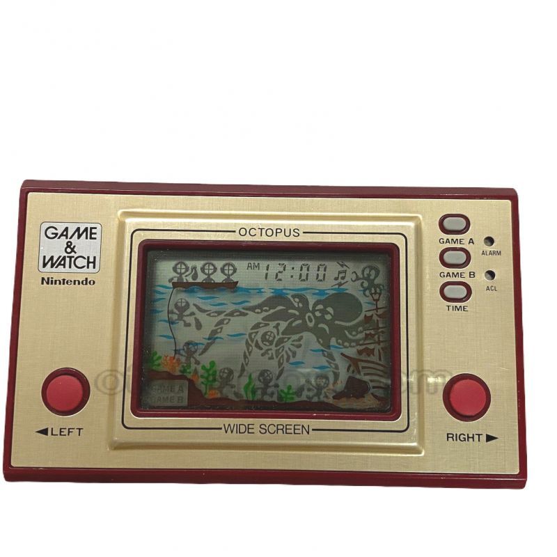 任天堂 ゲームウォッチ GAME & WATCH オクトパス ゲームウォッチ