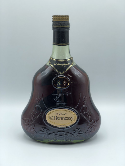 Hennessy XO コニャック 金キャップ グリーンボトル 中国ラベル