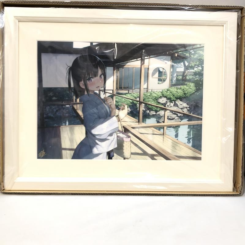 軸中心派 カントク 旅館 直筆サイン入り 複製原画 開封品 買取しました