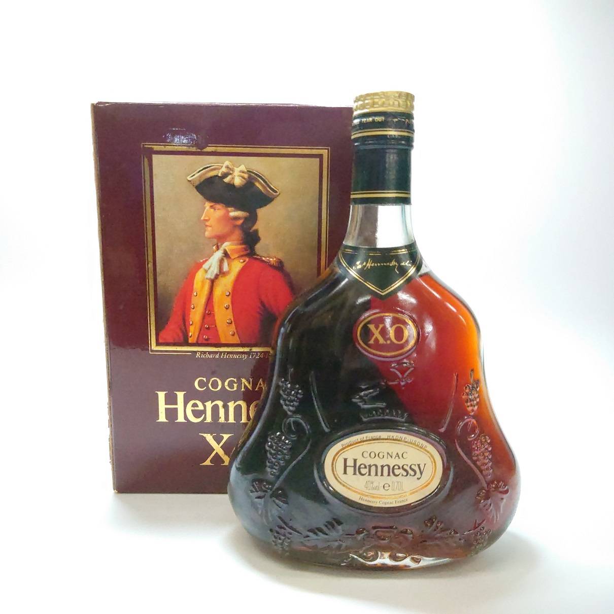 ヘネシー Hennessy XO ブランデー コニャック 金キャップ グリーン