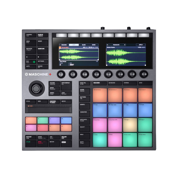 MASCHINE＋でPCが無くてもビートメイクが出来る！待望のMASCHINEの