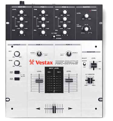 美品 Vestax PMC-05 Pro Ⅲ VCA ミキサー フェーダーメンテ 美品 音質