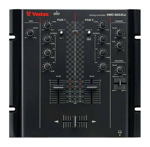 Vestax Vmc-002XLuTUB DJミキサーUSBポート付き 中古美品 Vestax Vmc