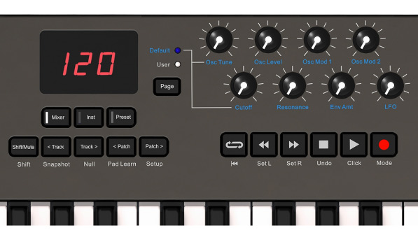 Nektar TechnologyのMIDIキーボード、Impact LX49+のご紹介です。