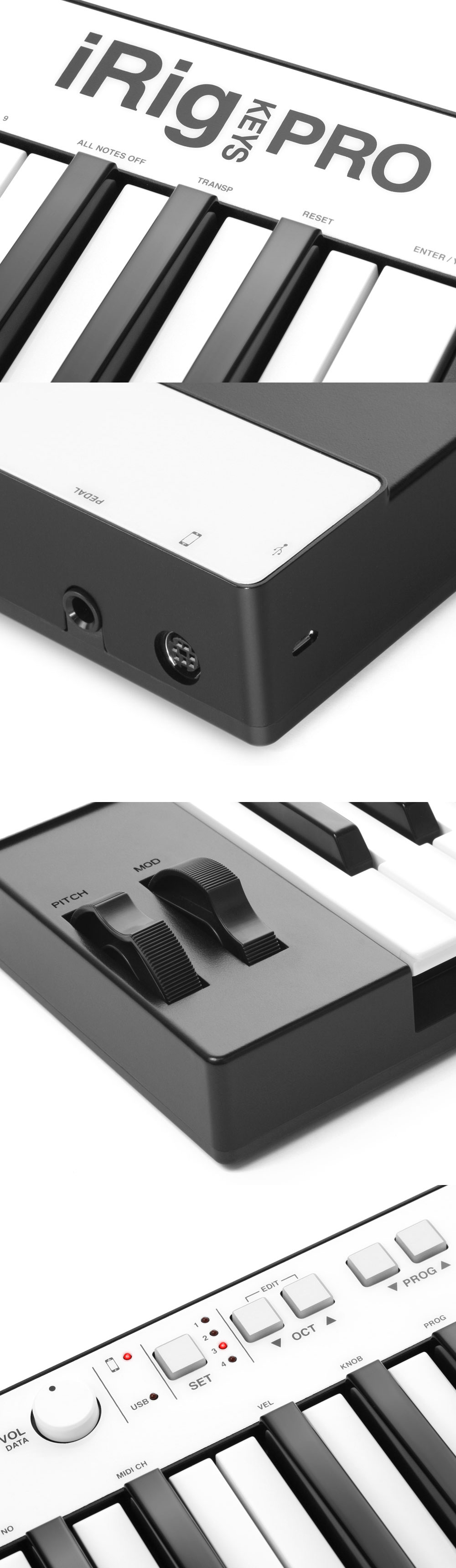 IK MULTIMEDIA/MIDIキーボード/iRig KEYS PRO ☆tunecoreチケット付属