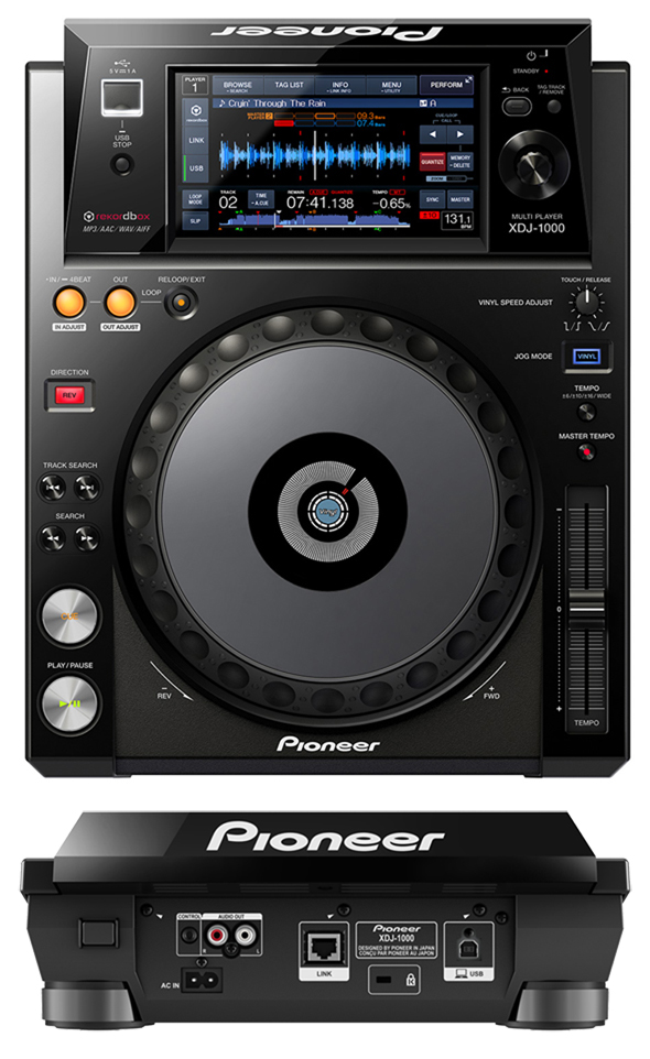 Pioneer DJのDJプレイヤーXDJ-1000のご紹介です！