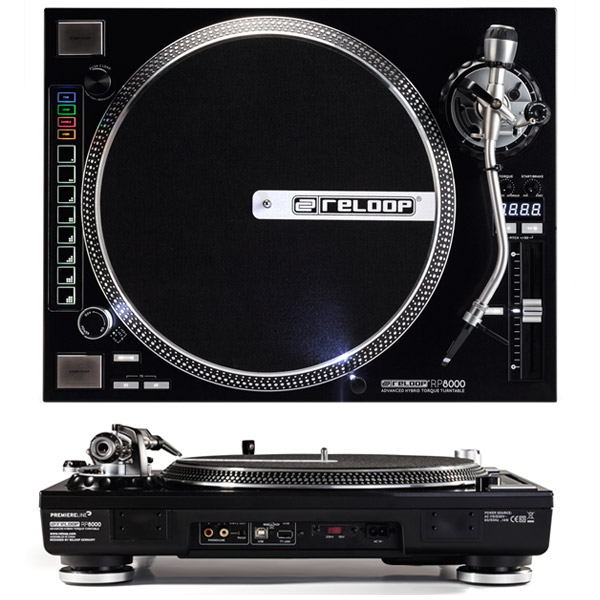 ReloopのターンテーブルRP-8000の紹介ページです。