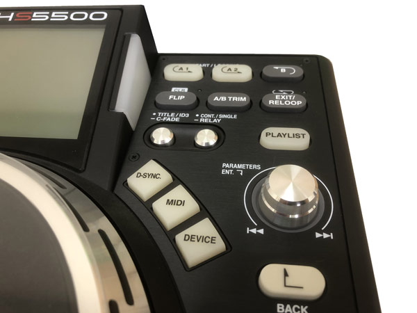 レア DENON ターンテーブルメディアプレーヤー DN-HS5500 DJ機材 レア