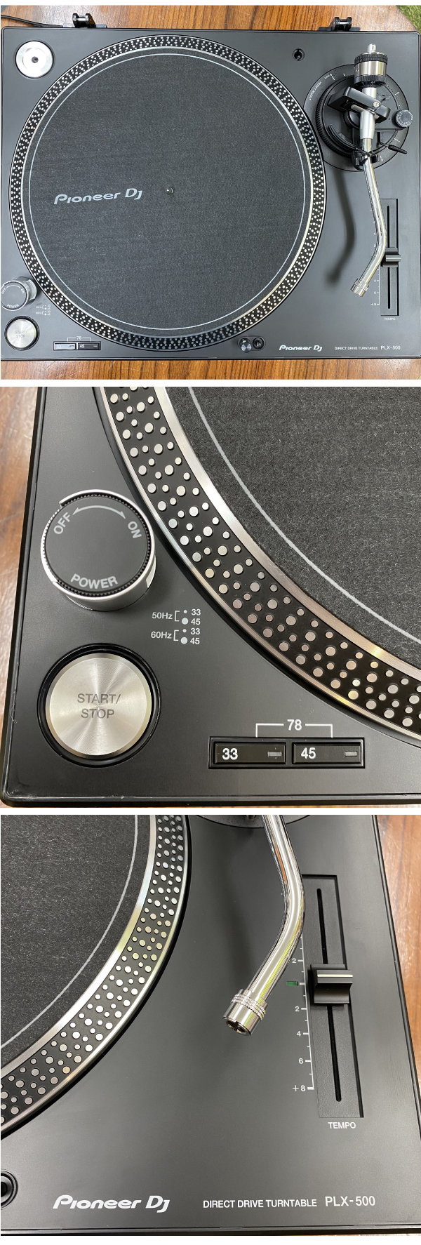 ときおさま専用①】Pioneer DJ PLX-500-K×2 ortofon 中古品】Pioneer