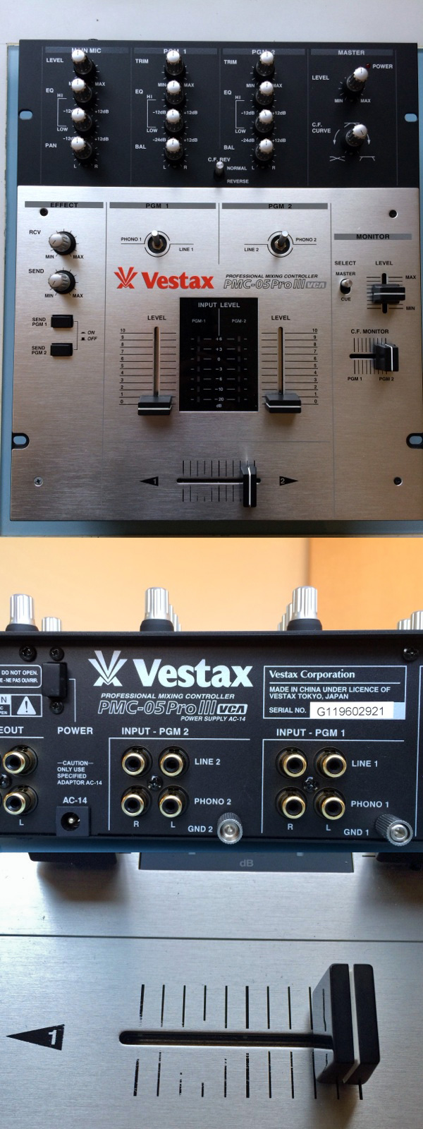 中古品】Vestax/DJミキサー/PMC-05pro3