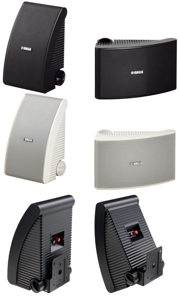 ヤマハ NS-AW392 黒色 サーフェスマウントスピーカー