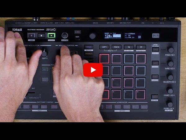 フレーズを次々に生み出すことができる マルチトラック・シーケンサー