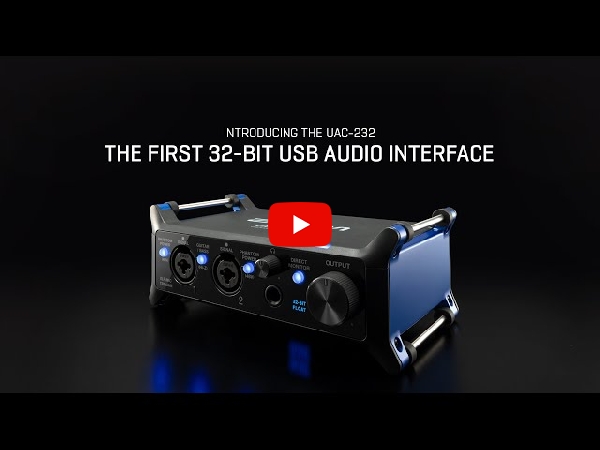 ZOOM UAC-232│32ビットフロート・オーディオ録音対応のオーディオ