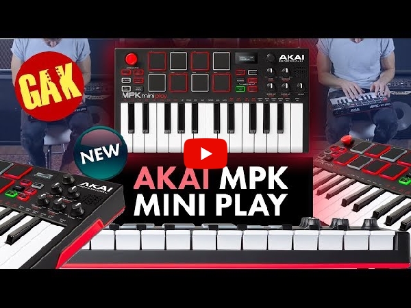 電源ONで即プレイ！AKAIのMIDIコントローラーMPK Mini Play☆ProTools