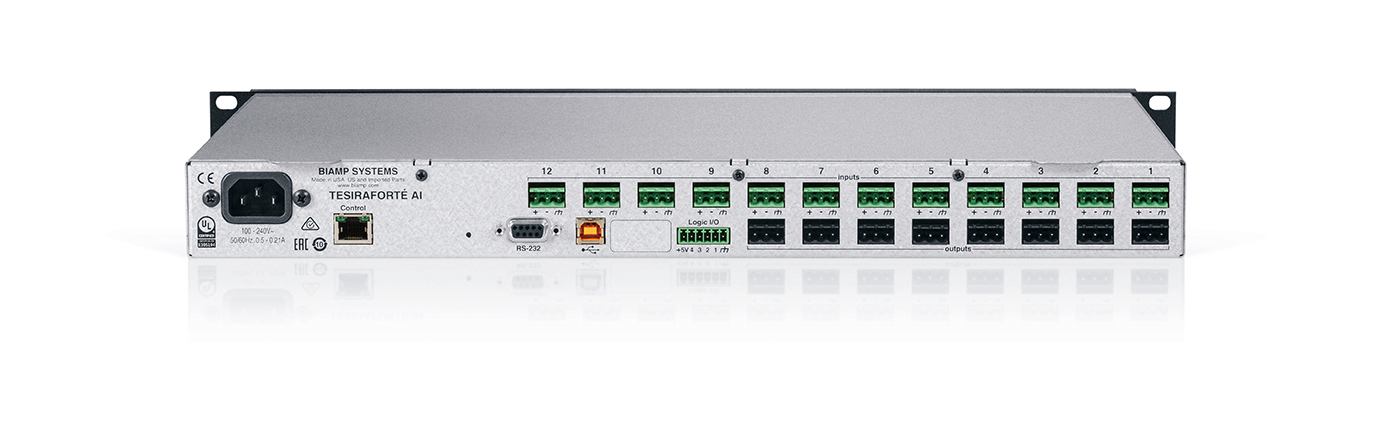 Tesira FORTE AI｜国内外の高品質業務用音響機器なら音響特機株式会社