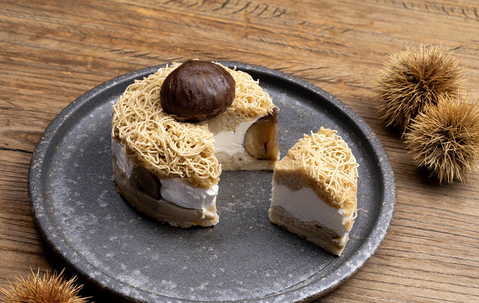 新作 丹波栗のモンブラン「頂」 | 足立音衛門