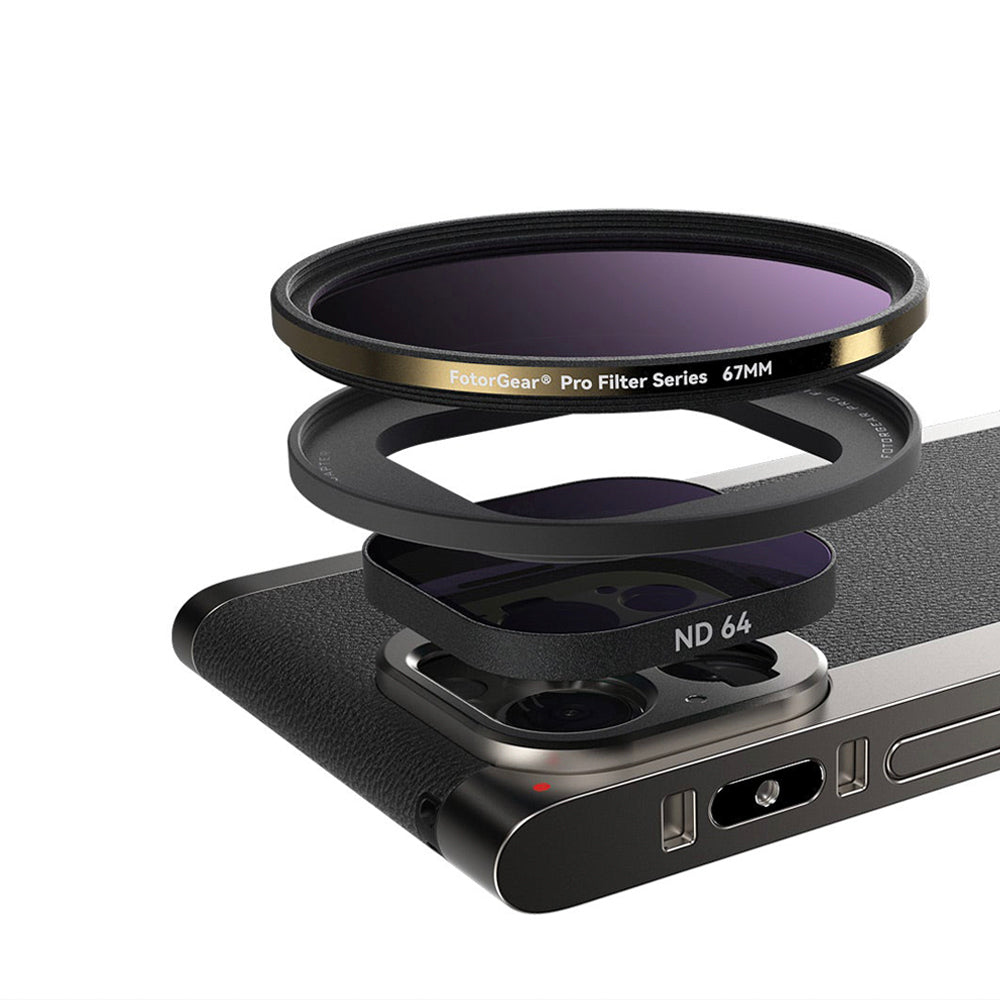 Retro iPhone Camera Case Kit | Vintage-Style Grip & Lens Set