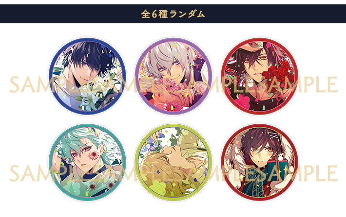 Collar×Malice カラマリ 布ポスター 缶バッジ オトメイト 冬の市