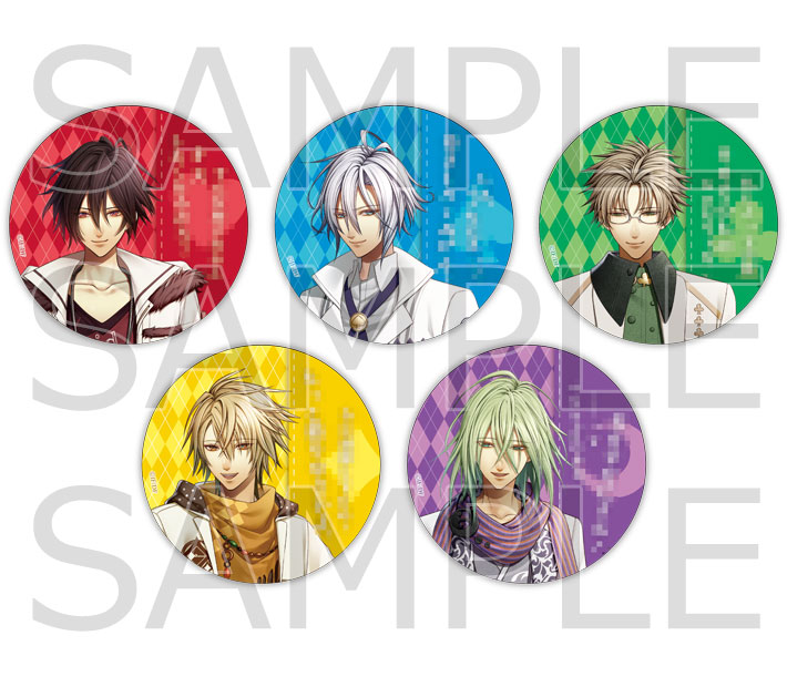 AMNESIA 缶バッジコレクション ケント 眼鏡 オトスト AMNESIA 缶バッジ