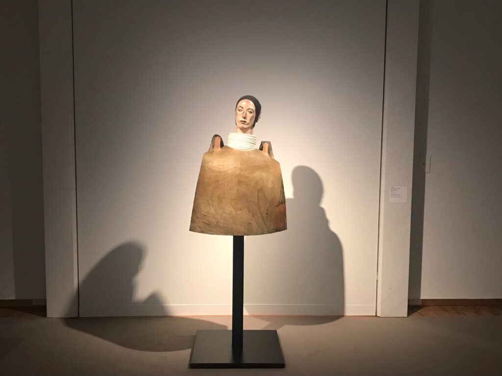 岩田藤七(1893-1980) 美しい「ガラス抽象画大皿」アート絵皿