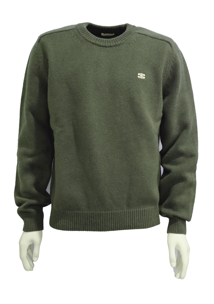 CELINE セリーヌ 140cm カシミア混ウール ピーコート オンワード樫山