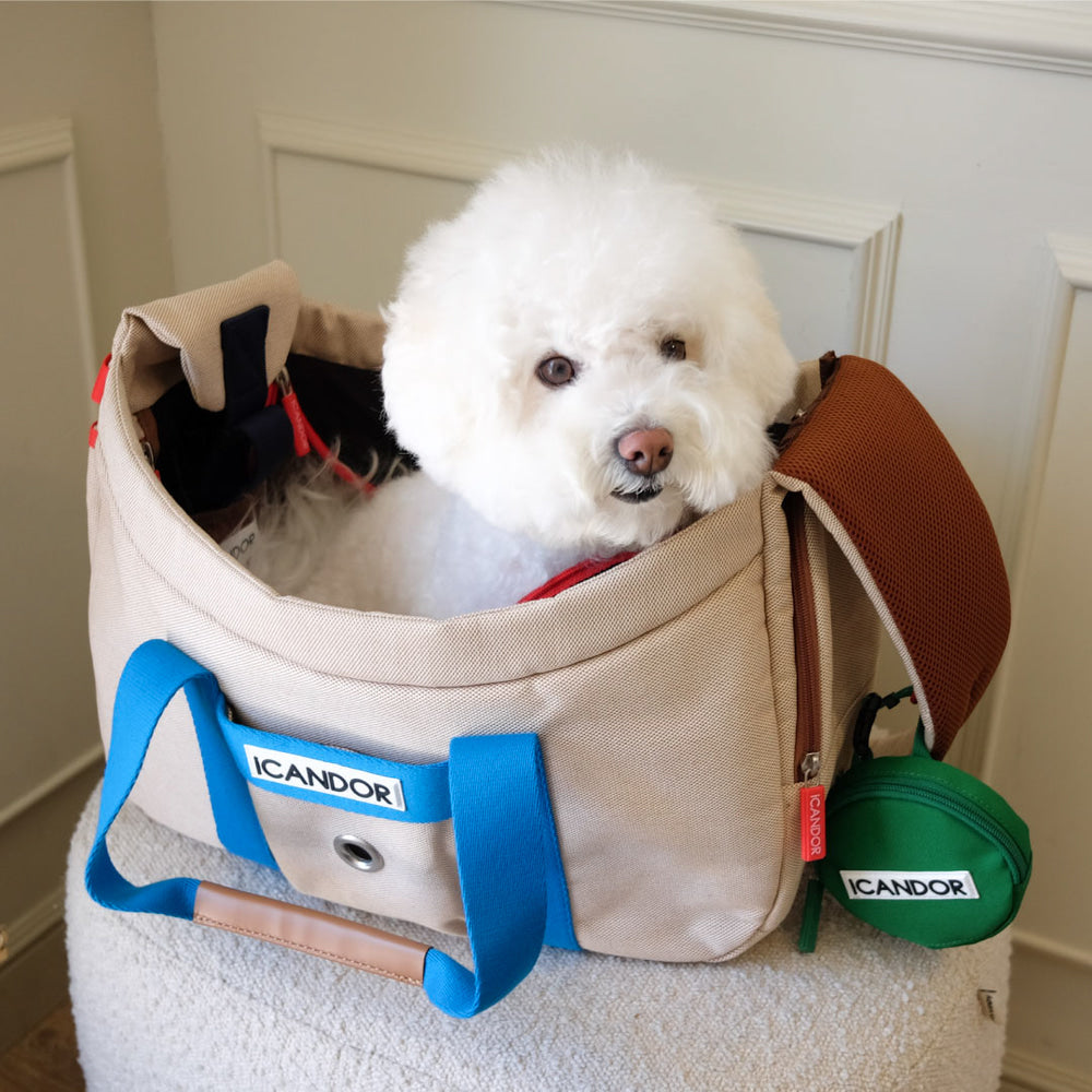 PEEK-A-BOO Pet Sling Bag (Melting Cream) – Our Haru