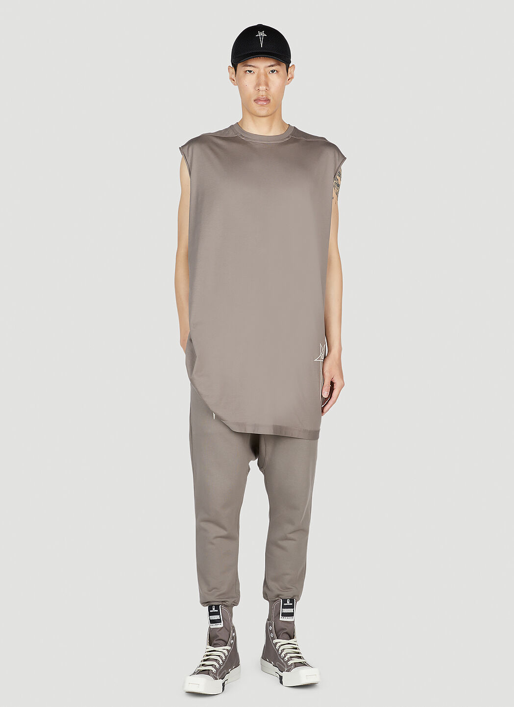 Rick Owens x Champion Men's' Prisoner Track Pants in Taupe | LN-CC®