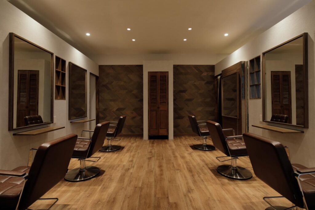 美容室 セット面