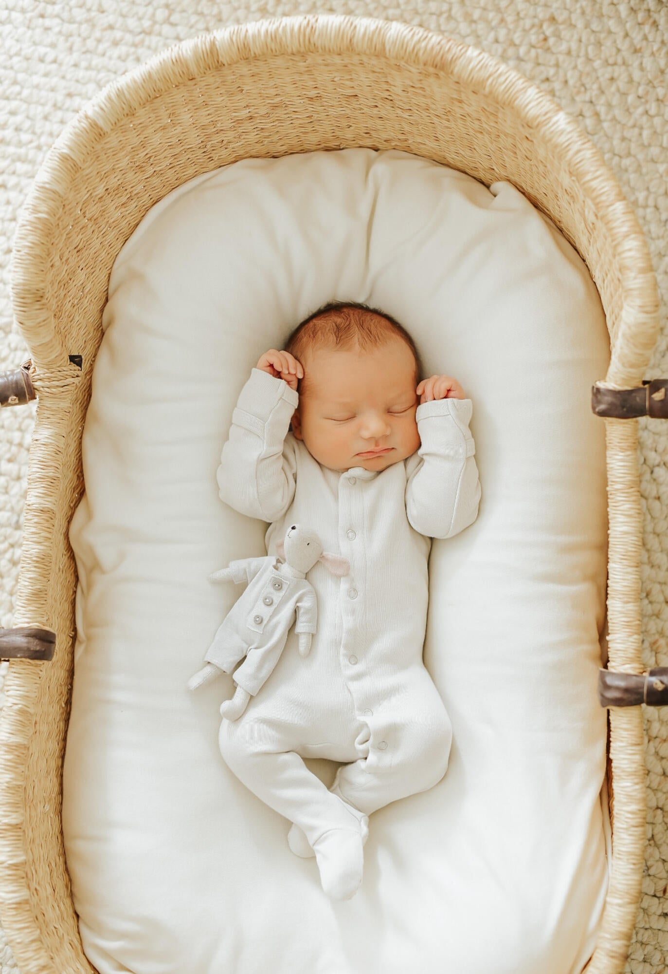 White | Organic Snap Footie – L'ovedbaby