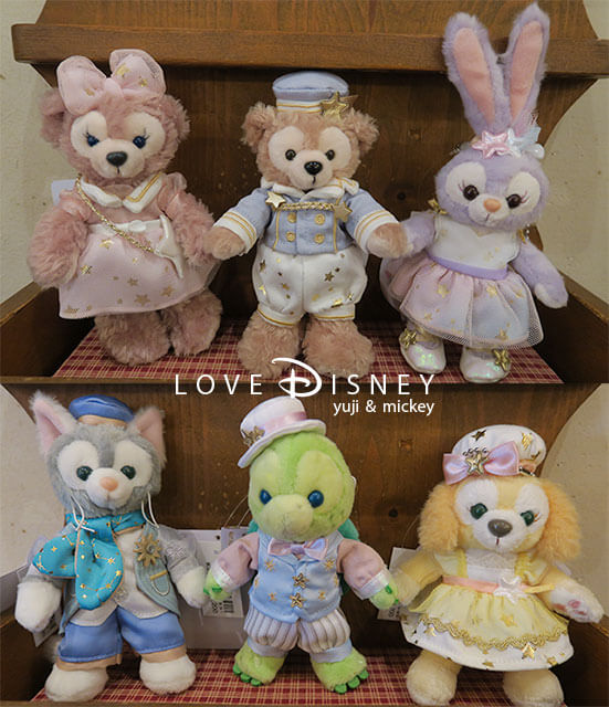 お顔厳選⭐︎ダッフィーとシェリーメイぬいぐるみ スターリー