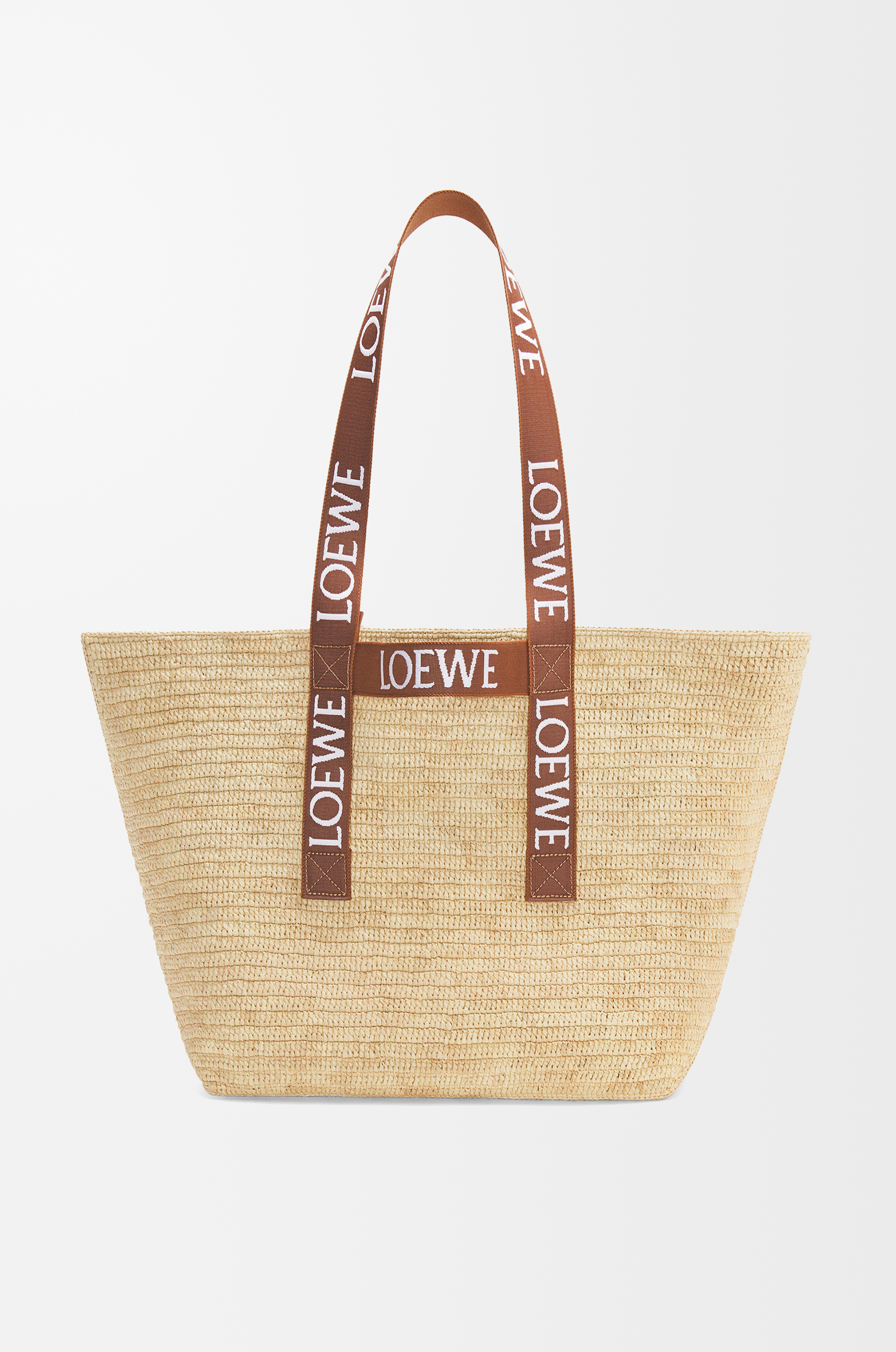 フォールド ショッパー（ラフィア） ベージュ - LOEWE Japan official