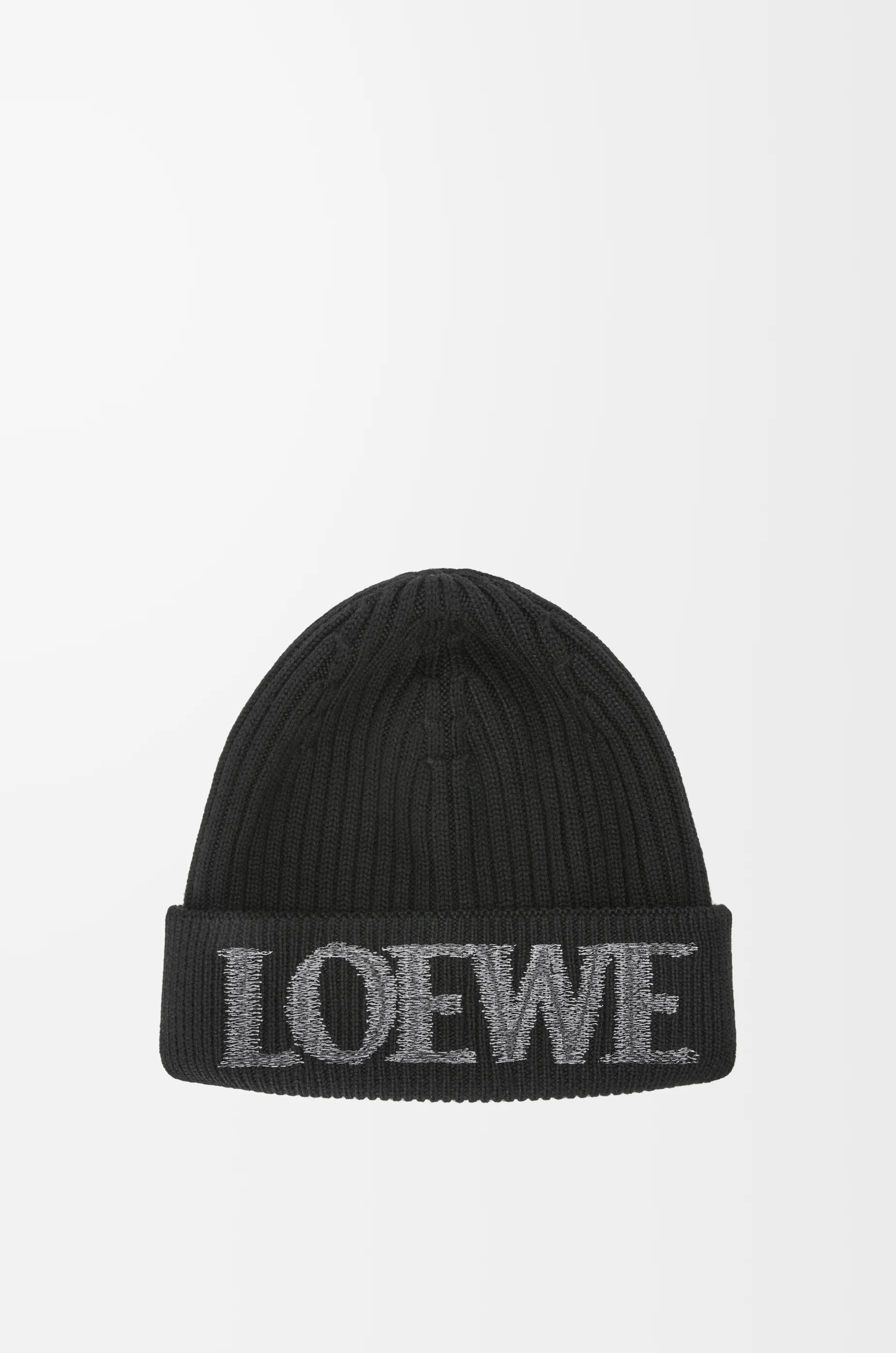 ロエベ ビーニー（ウール） ブラック - LOEWE Japan official website