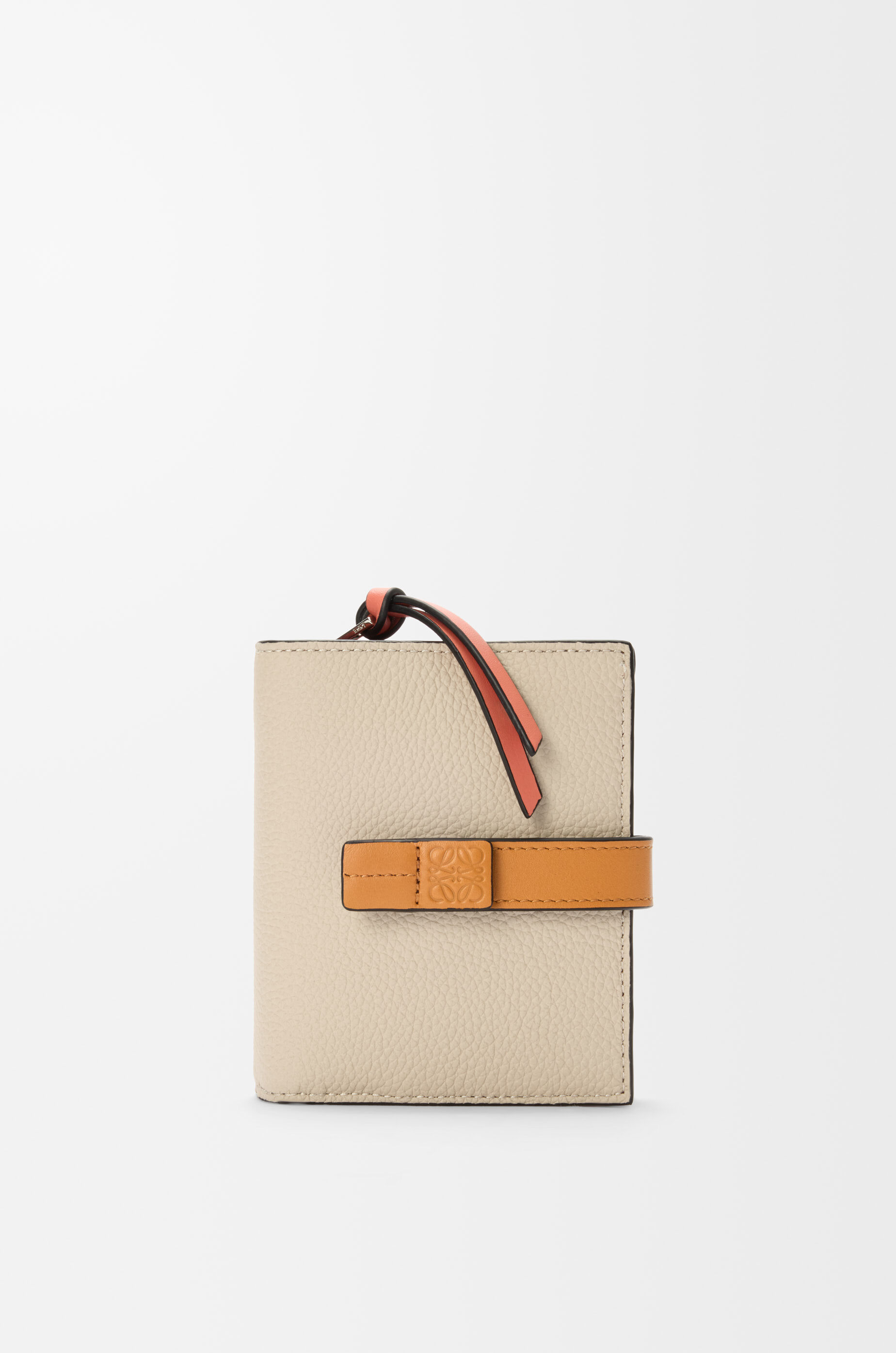 コンパクト ジップウォレット（ソフトグレインカーフ） ベージュ